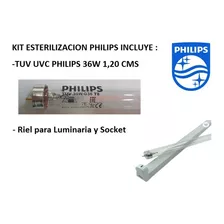 Kit Esterilizacion Uvc Philips 36w 1,20 Cms