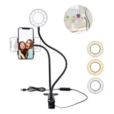 Luminária Ring Light Led Circular Profissional Videos Lives