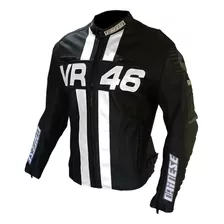 Campera Valentino Rossi Vr46 Cuero Eco Con Protecciones