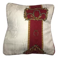 Funda Para Almohadon Decorativo Marfil Cierre 40x40cm M82