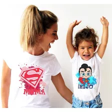 Dúo Del Dia De Las Madres Super Mamá Superman