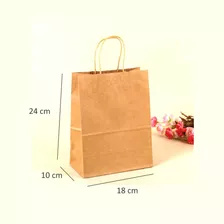 Bolsas Papel Liner Con Asa 24x18x10 - Pack 25 Bolsas *envios