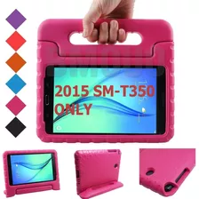 Funda Rosa Para Niños Samsung Tab A 8.0 Sm-t350 Protección 
