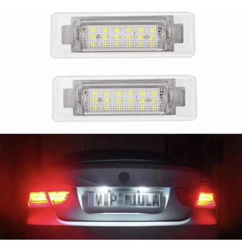 Set 2x Luz Led Placa Matrcula Benz E300 E320 E55 W210 96-02 Foto 10