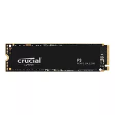 Disco Solido Ssd M2 Crucial P3 4tb Negro Ct4000p3ssd8