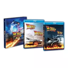 Box Blu-ray De Volta Para Futuro A Trilogia Coleção Dublado