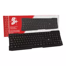 Teclado Usb Office Design Ergonômico Plug And Play 1,3m Cabo