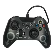 Controle Joystick Para Xbox One Com Fio Vibra Pc Windows