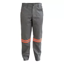 Calça Eletricista Cinza Nr10 Risco 2 Cl. 1 E 2 Rf. Laranja