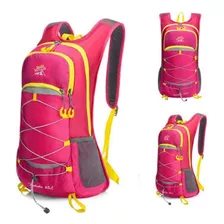 Mochila Hidratación Outdoor Trekking Running + Bolsa De Agua