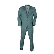 Terno Slim Fideli F228200295 Verde - Original