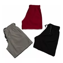 Short Elastano Adulto Masculino Poliéster