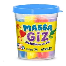 Massa Giz 06 Cores 100g - Acrilex