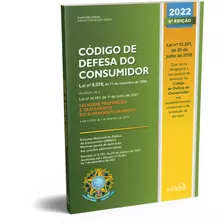 Código De Defesa Do Consumidor 2022: Atualizado Até Dou De 02 De Fevereiro De 2022, De () Conceição Vieira, Inácio. Editora Edipro - Edições Profissionais Ltda, Capa Mole Em Português, 2021