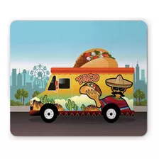 Mouse Pad Mexicana Ambesonne, Camión De Tacos En
