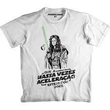 Camiseta Engraçada - Newton Jedi - Física Físico Cientista