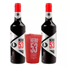 Nero 53 Kit Premium X2 Con Regalos (vaso Y Bolsa)