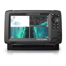 Gps Sonar Lowrance Hook Reveal 7x Tripleshot C/ Transdutor