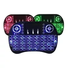 Teclado Led Com Luzes Bluetooth / Mini Controle Cor De Teclado Coloridos