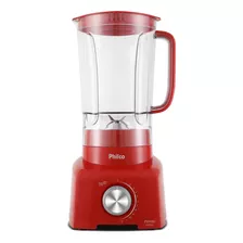 Liquidificador Philco Ph900s Vermelho 1200w - 127v 220v