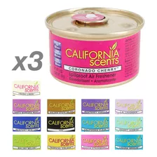 3 Aromatizante California Scents Lata 42gr Auto Camioneta F1