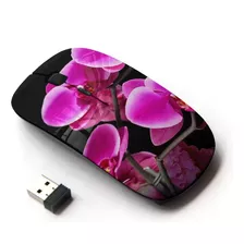 Koolmouse [ratón Inalámbrico Óptico 2.4g [flores De Lirio Pú