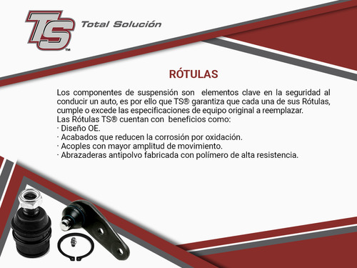 Par De Rtulas Delanteras Inferiores Ts Tracker 89 A 91 Foto 4