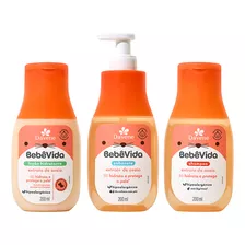 Bebê Vida Primeiros Meses Loção + Sabonete + Shampoo Davene