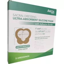 Apósito De Espuma Ultraabsorbente De Silicona Sacra 7 X 6.8