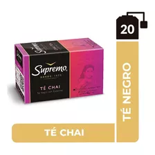 Te Supremo Indian Chai Premium 20 Unidad(2 Display)super
