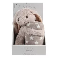 Manta Mantita Para Perro O Bebé Polar Soft + Muñeco Peluche