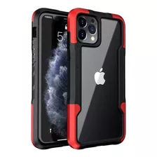 Carcasa Antigople Para iPhone 12 Pro Max (negro/ Rojo/ Azul)