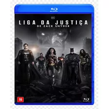 Liga Da Justiça De Zack Snider Blu Ray Dublado E Legendado