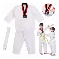 Terno De Taekwondo, Uniforme De Karatê Para Crianças
