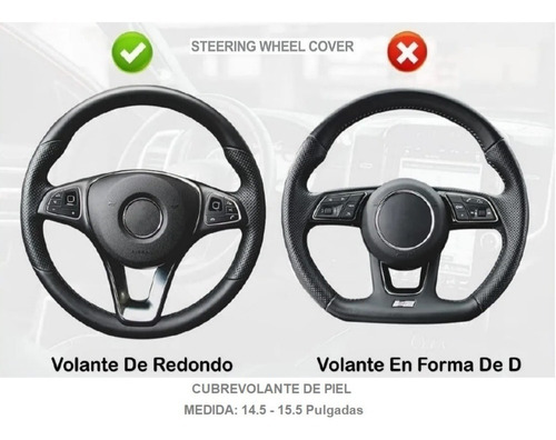 Funda Cubre Volante Piel Volvo C30 2011 Foto 4