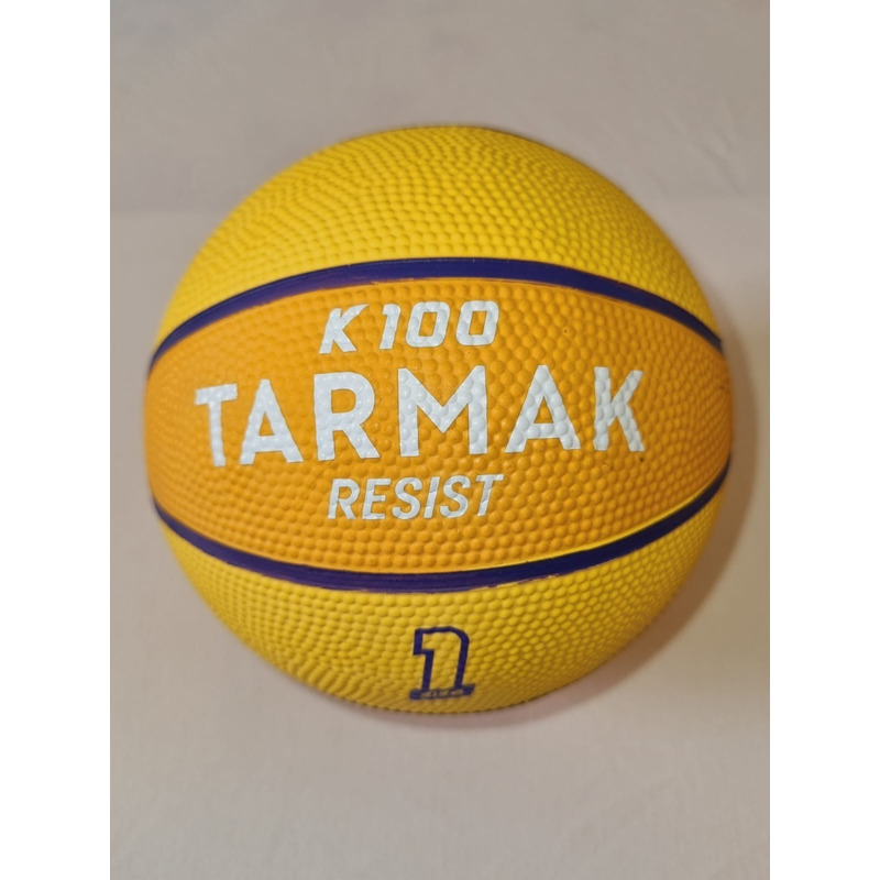 Bola Basquetebol Resist R500 T6 - Cor Rosa-turquesa