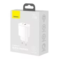 Baseus Compact Fast Usb / Usb Type C Charger 20w 3a 3.0