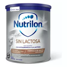 Leche De Fórmula En Polvo Sin Tacc Nutricia Bagó Nutrilon Sin Lactosa En Lata De 350g - 0 Meses A 2 Años