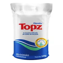 Algodão Topz Rolo 500g - 100% Algodão Macio E Absorvente