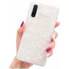 Funda J.west Luxury Sparkle Bling Opal Pearly-lustre