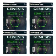 4 Sets - Genesis Hexonic 2.0 (1.18mm/1.23mm/1.28mm)