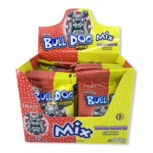 Pastillas Acidas Golosinas Bulldog Caja 360g 12 U