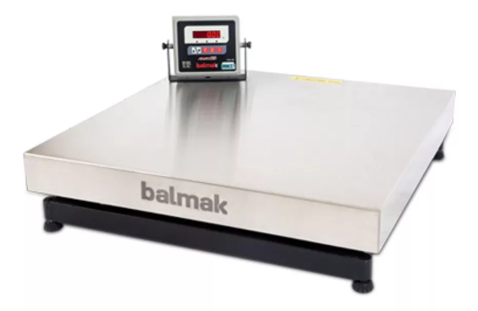 Balança Industrial Digital Balmak Bk-inox Com Bateria 300kg 90v/250v 55 cm X 40 cm