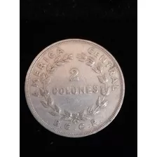 Moneda De 2 Colones Costa Rica 