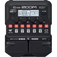 Zoom G1 Four Pedalera Multiefecto Para Guitarra Eléctrica