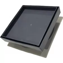 Ralo Invisivel 15x15 Acabamento Piso / Porcelanato - Cinza