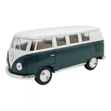 Miniatura Metal Volkswagen Kombi Verde 1962 Kt5060d