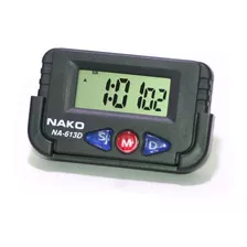 3x Relógio Digital Cronômetro Despertador De Carro E Mesa