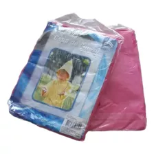 Capa De Chuva Infantil Rosa 1,15cm X 1,06cm - 1 Unidade