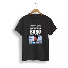 Remera Que Miras Bobo Messi Mundial Argentina